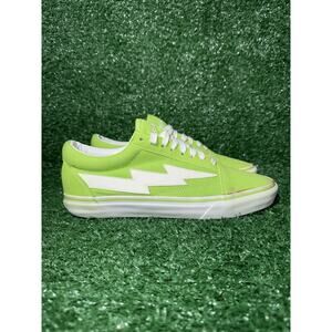 Revenge x Storm Bolt Volt Green White Neon Vans Old Skool Sk8 Men’s Size 9